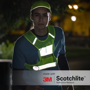 Gilet de course respirant Salzmann 3M