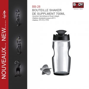Bouteille shaker 700ML BODY-SCULPTURE