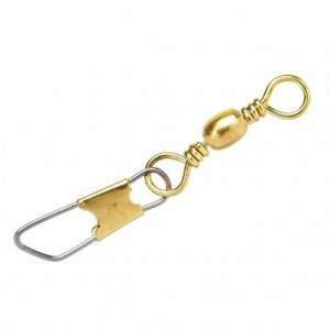 Colmic Brass barrel swivels Jaune