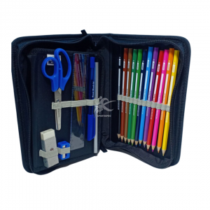 Trousse avec fournitures scolaires complètes - Real Madrid